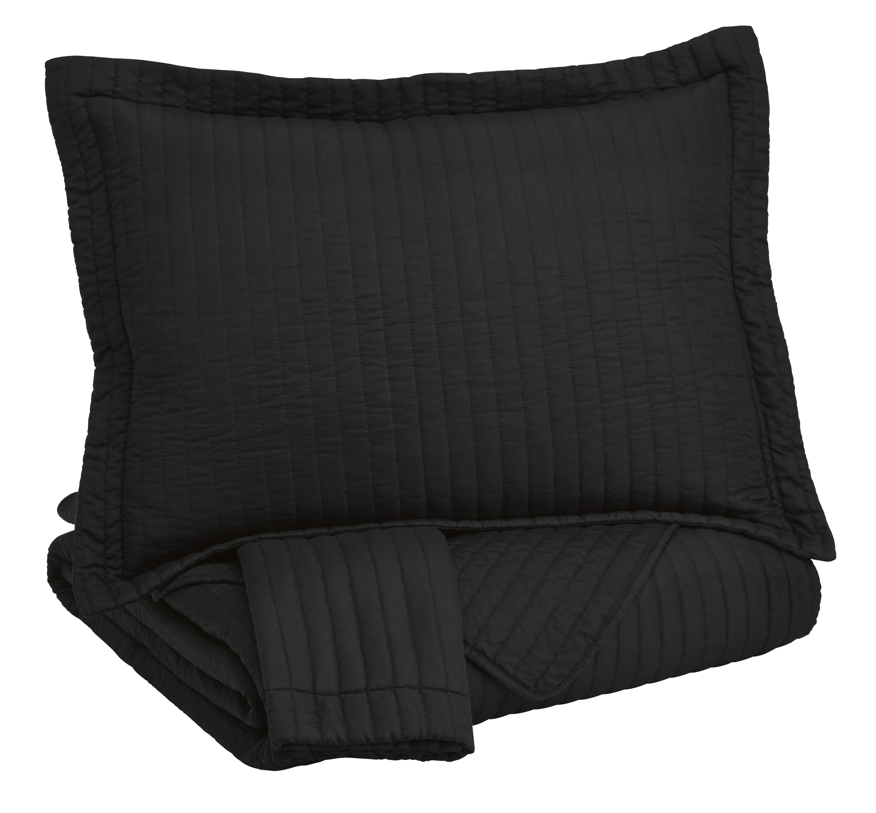 Raleda Black King Coverlet Set,ABF Signature Design by Ashley