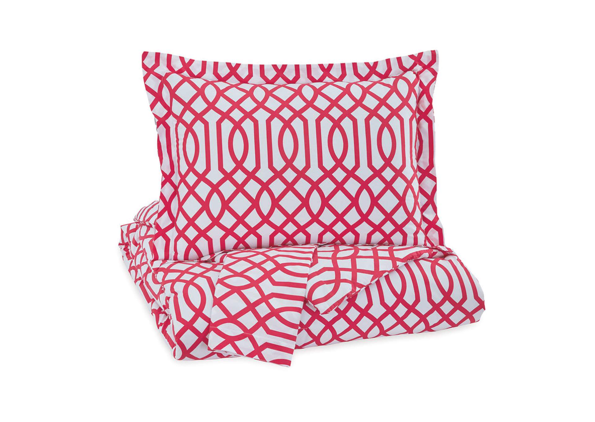 Loomis Fuchsia Full Comforter Set,ABF Signature Design by Ashley
