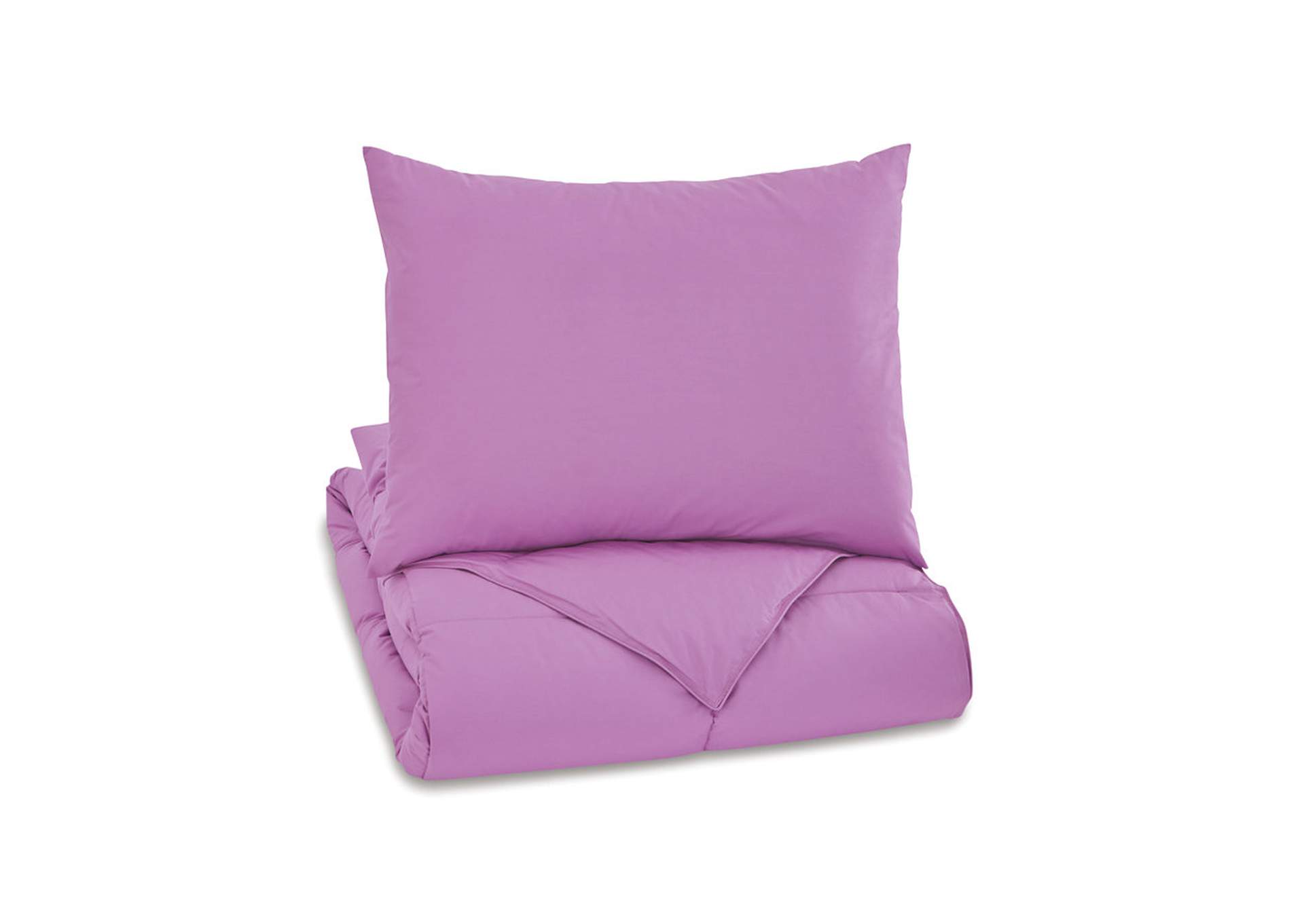 Plainfield Lavender Twin Comforter Set,ABF Signature Design by Ashley