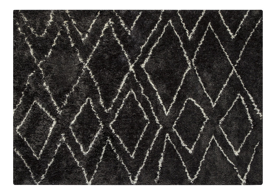 Deryn Black/White Medium Rug,ABF Signature Design by Ashley