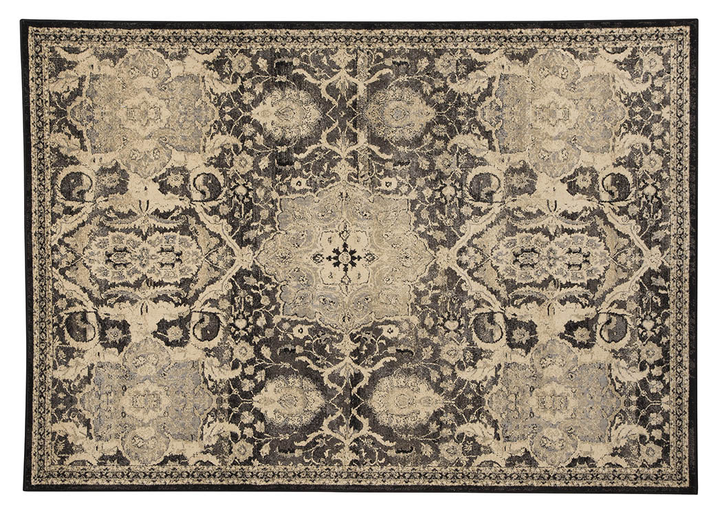 Anzhell Black Large Rug,ABF Signature Design by Ashley