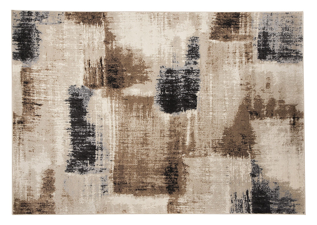 Calvin Brown/Black Large Rug,ABF Signature Design by Ashley