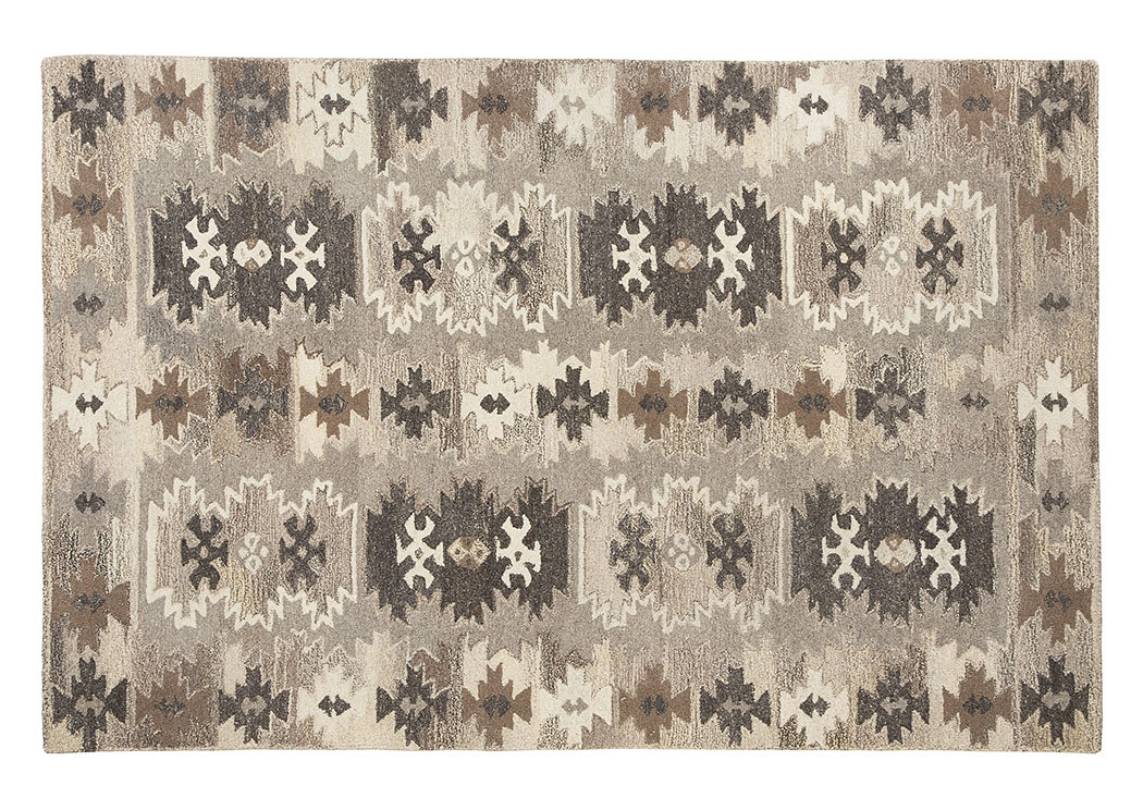 Porcinni Gray Large Rug,ABF Signature Design by Ashley