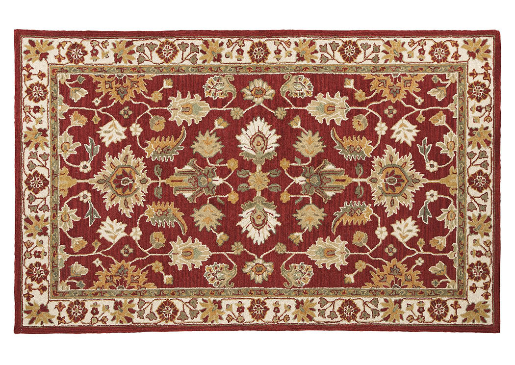 Scatturro Red Medium Rug,ABF Signature Design by Ashley