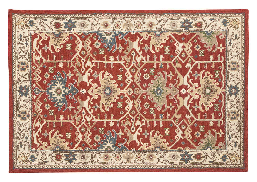 Forcher Brick Medium Rug,ABF Signature Design by Ashley