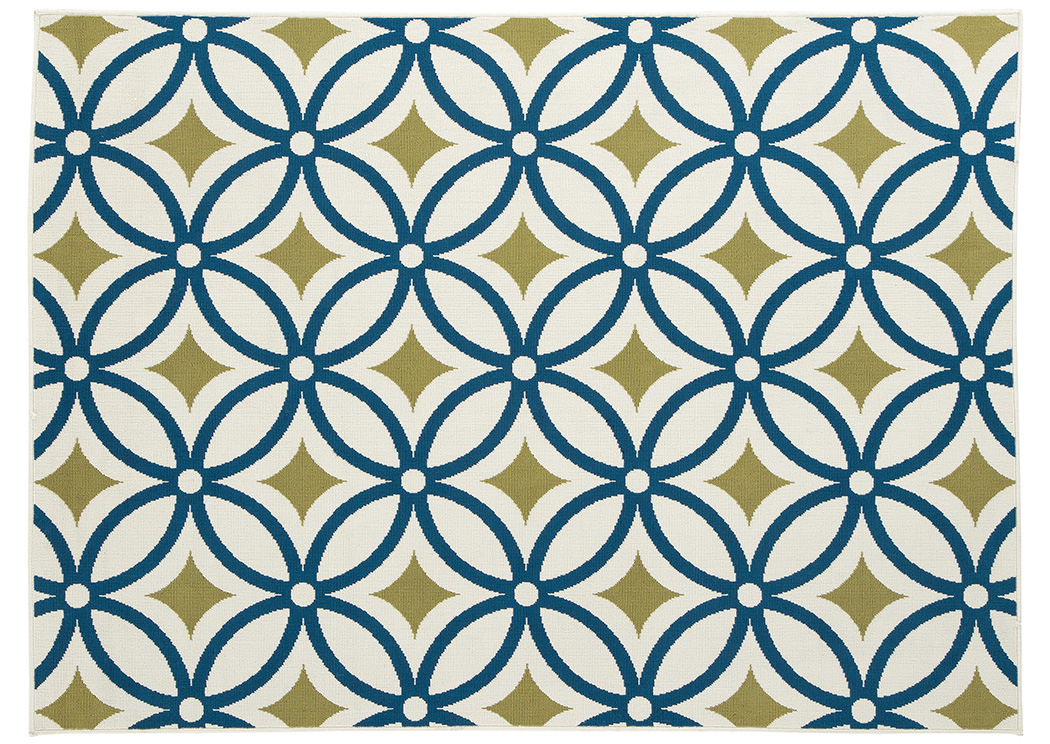 Solfest Blue/Green Medium Rug,ABF Signature Design by Ashley