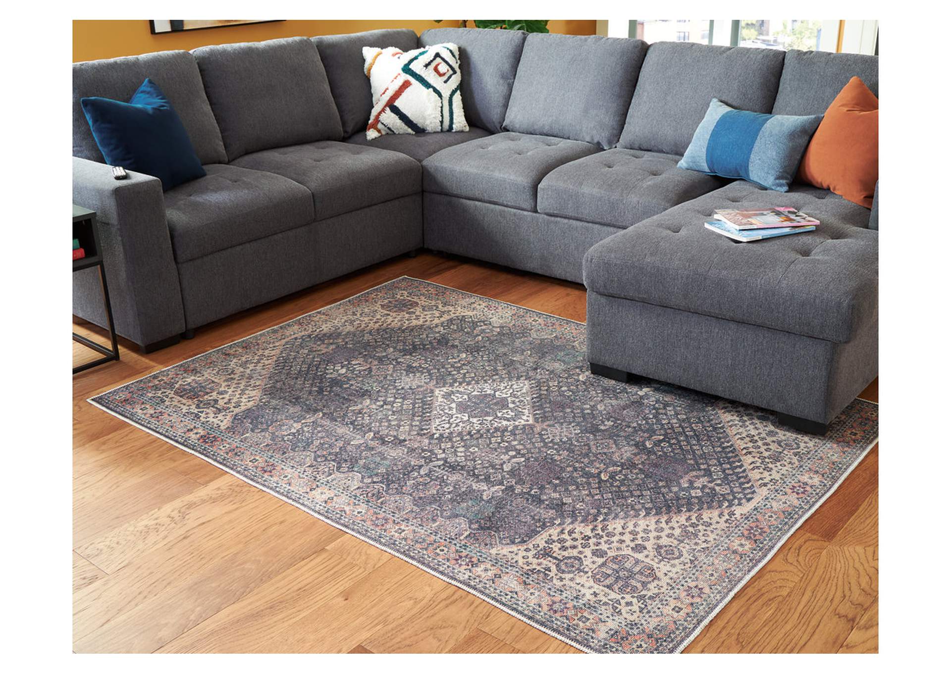 Rowner Multi 5'2 x 7'1 Rug