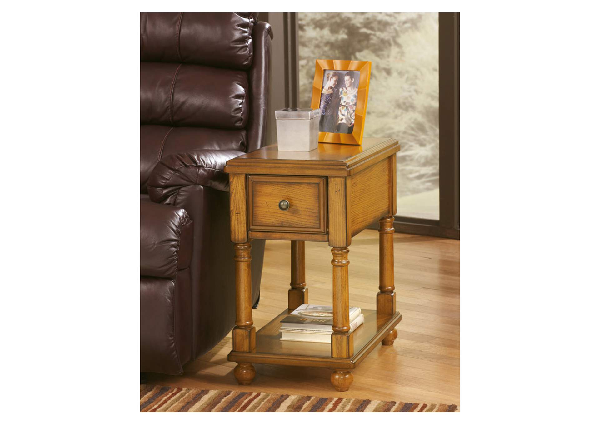 Brown Chair Side End Table,ABF Signature Design by Ashley