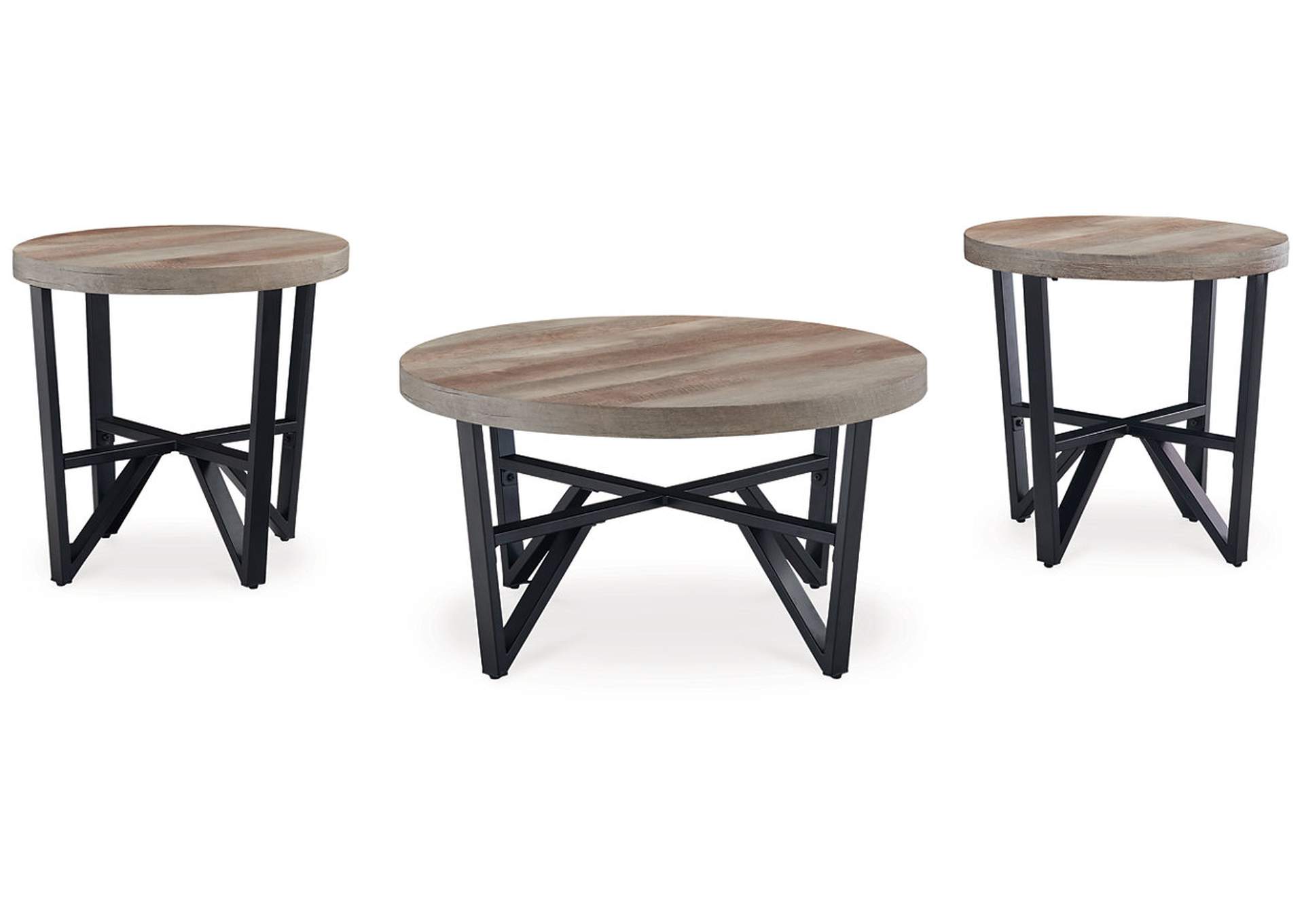 Deanlee Table (Set of 3),Signature Design By Ashley