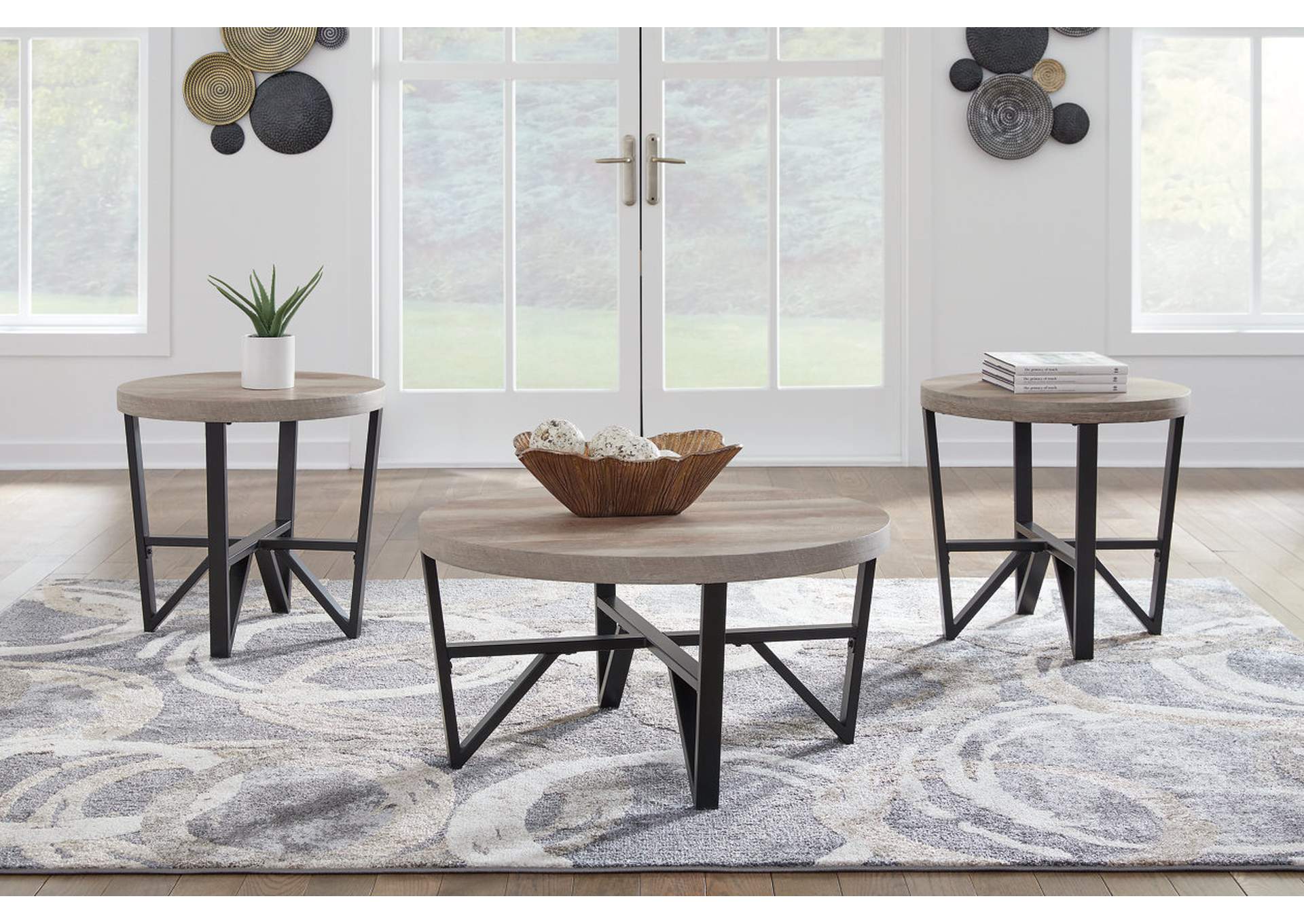 Deanlee Table (Set of 3),Signature Design By Ashley