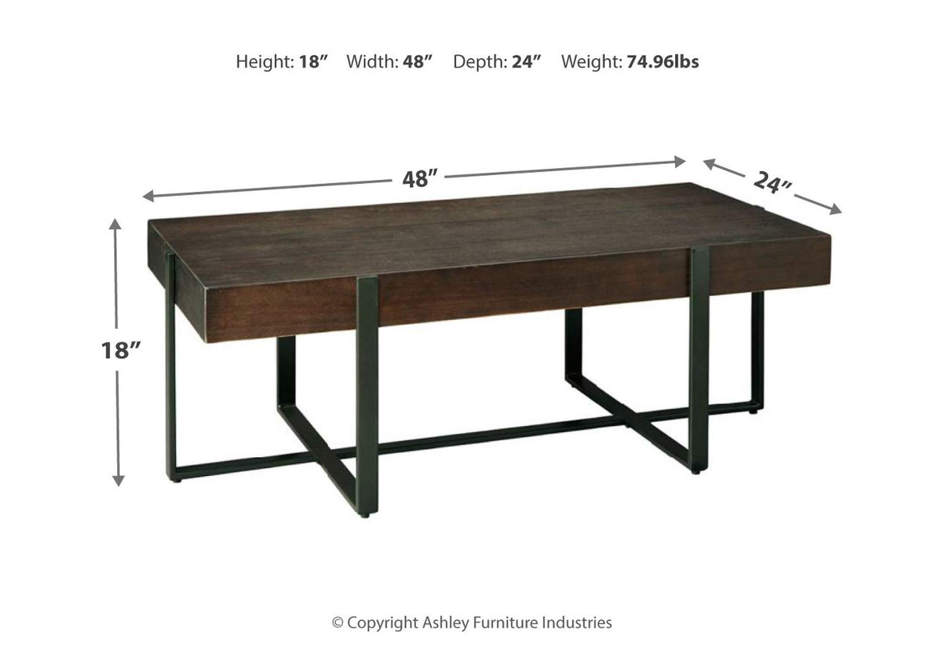 Drewing Coffee Table,Signature Design By Ashley