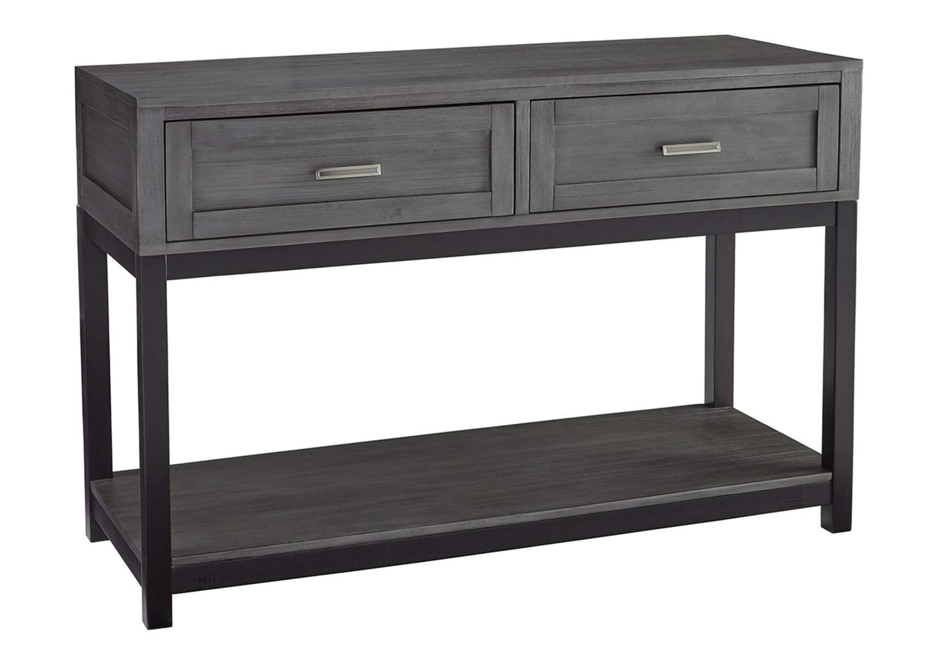 Black Gray Brown Beige Caitbrook Sofa, Sofa Console Table With Drawers