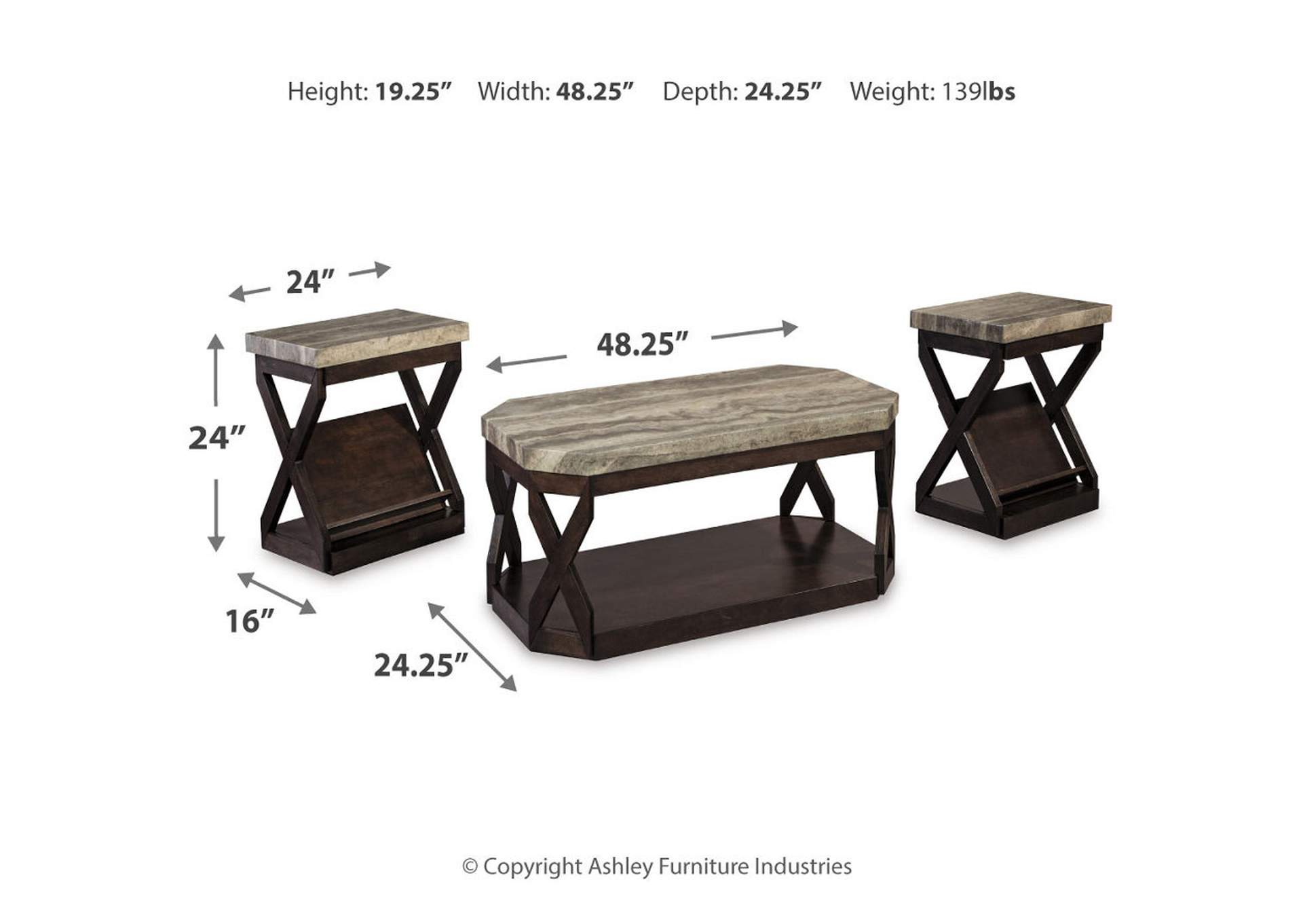 Radilyn Table (Set of 3),Direct To Consumer Express