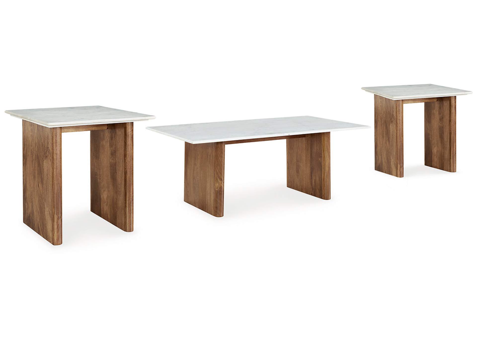 Isanti Coffee Table and 2 End Tables,Signature Design By Ashley