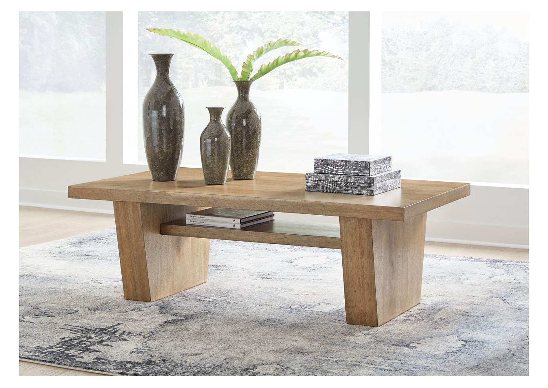 Kristiland Coffee Table with 2 End Tables,Signature Design By Ashley
