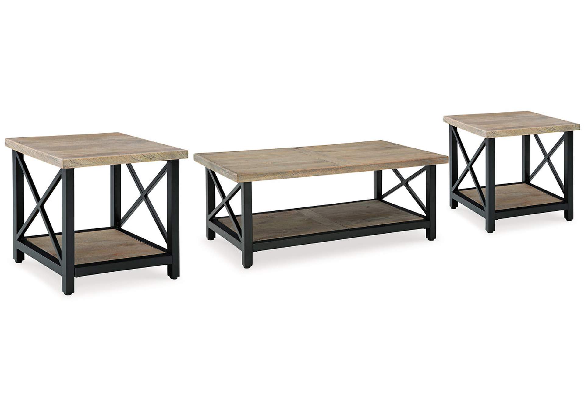 Bristenfort Coffee Table and 2 End Tables,Signature Design By Ashley
