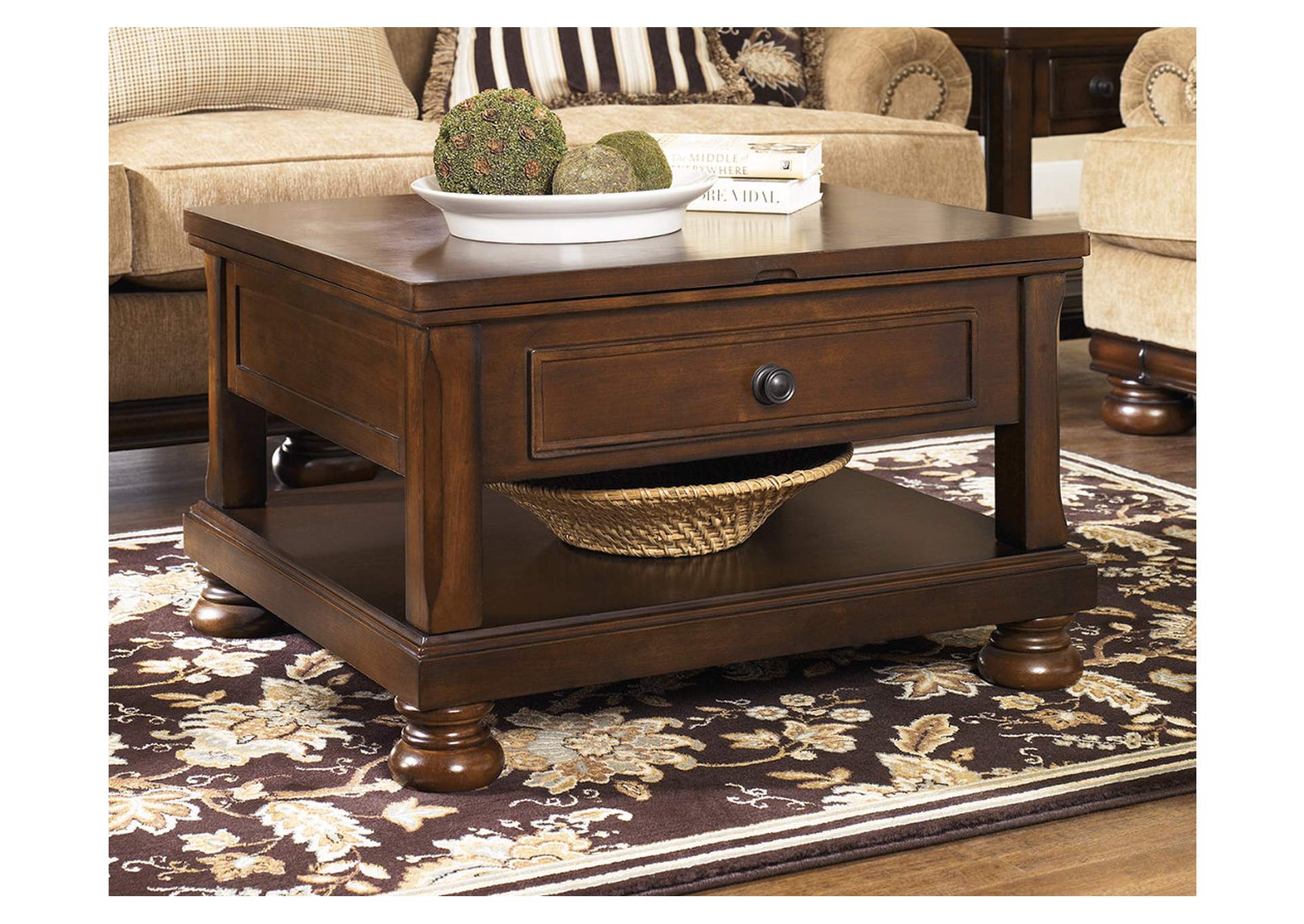 Porter Coffee Table with Lift Top,Signature Design By Ashley