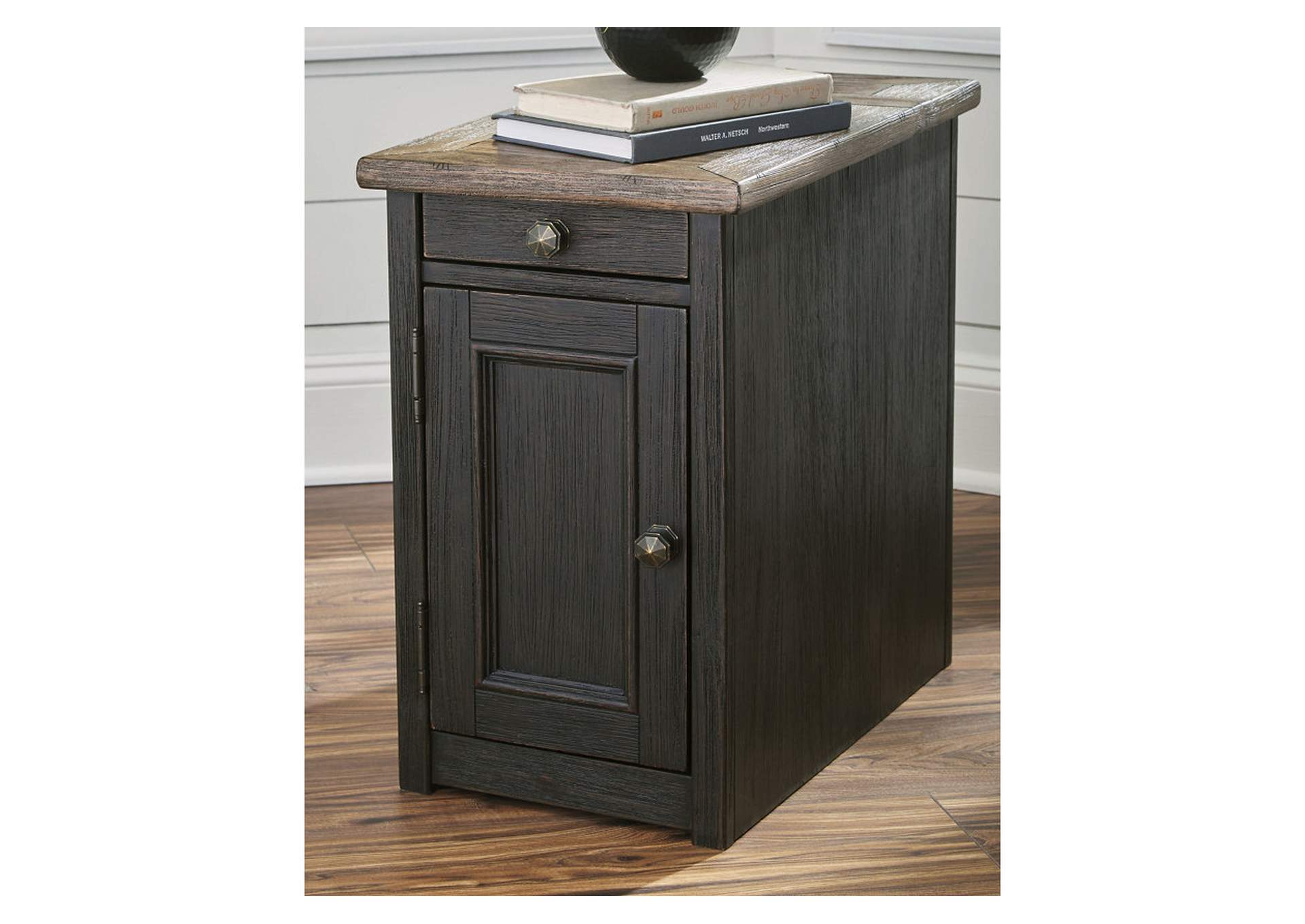Tyler Creek Chairside End Table with USB Ports & Outlets,Direct To Consumer Express