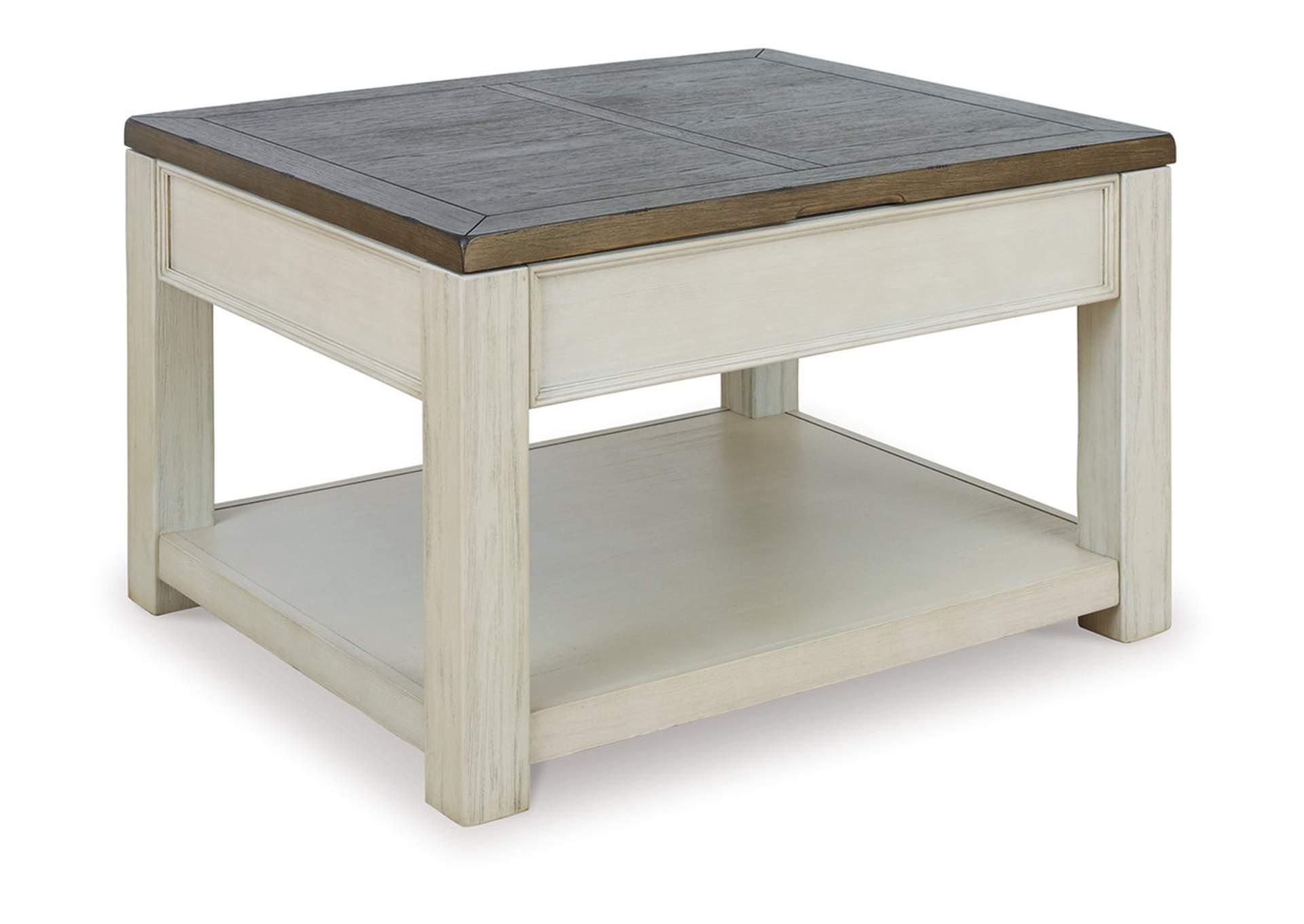 Bolanburg Brown/White Coffee Table with Lift Top Furniture ...