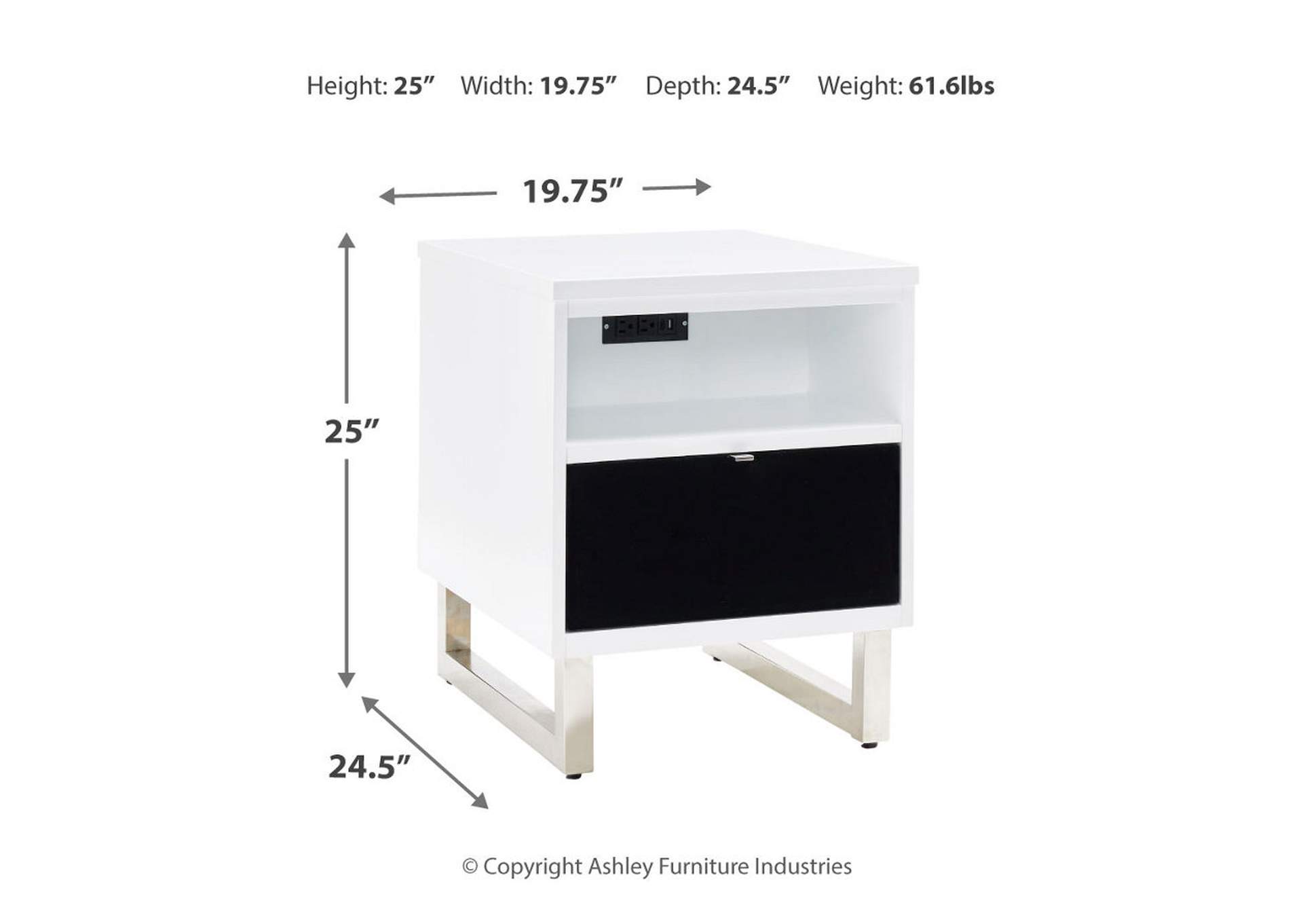 Gardoni Coffee Table and 2 Chairside End Tables,Signature Design By Ashley