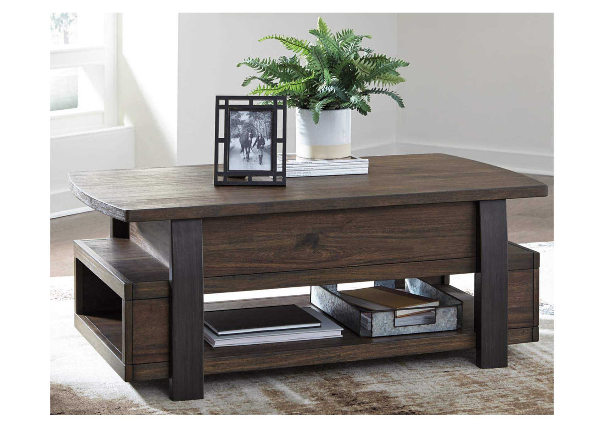 Vailbry Coffee Table with Lift Top,Direct To Consumer Express