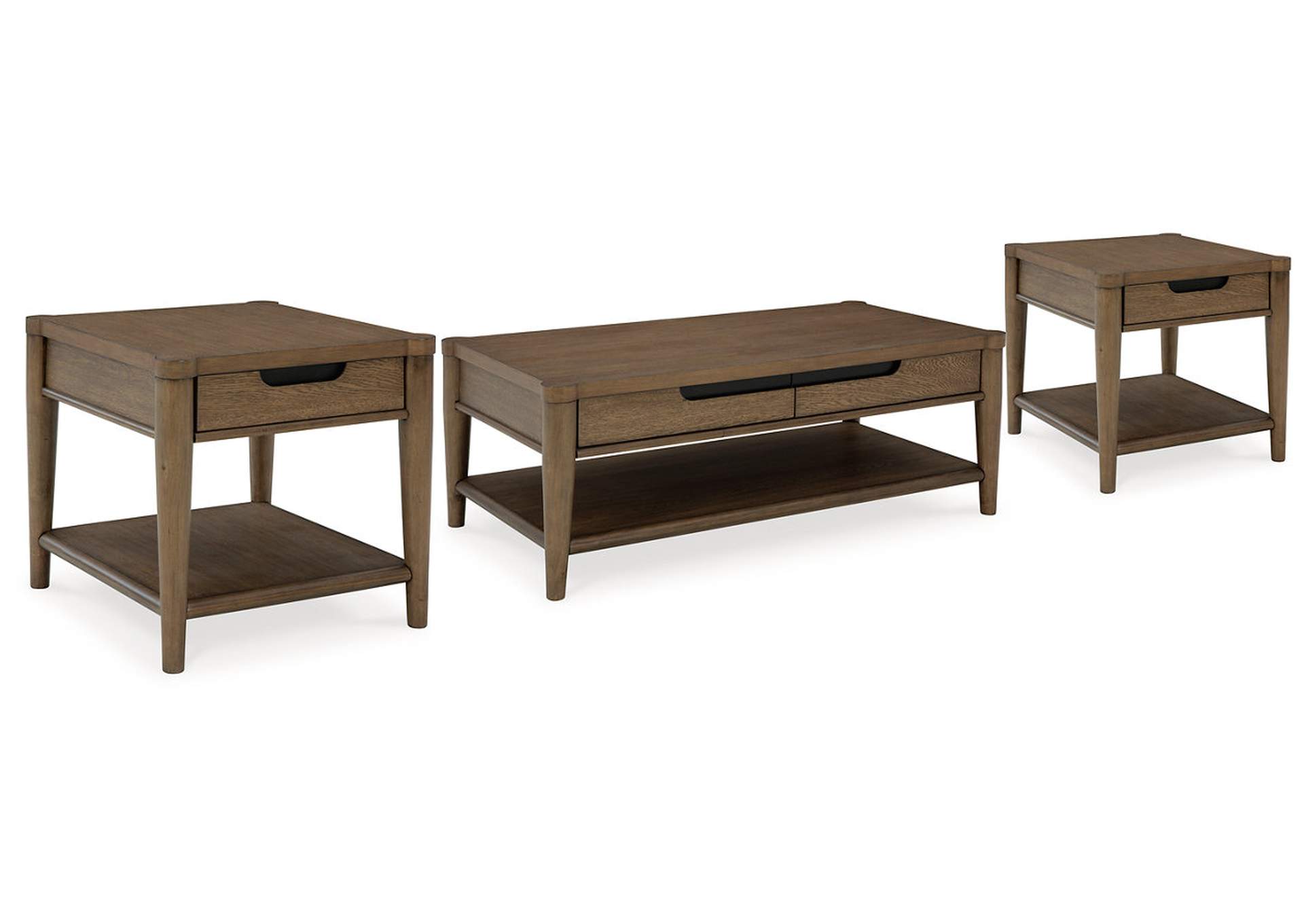 Roanhowe Coffee Table and 2 End Tables,Signature Design By Ashley