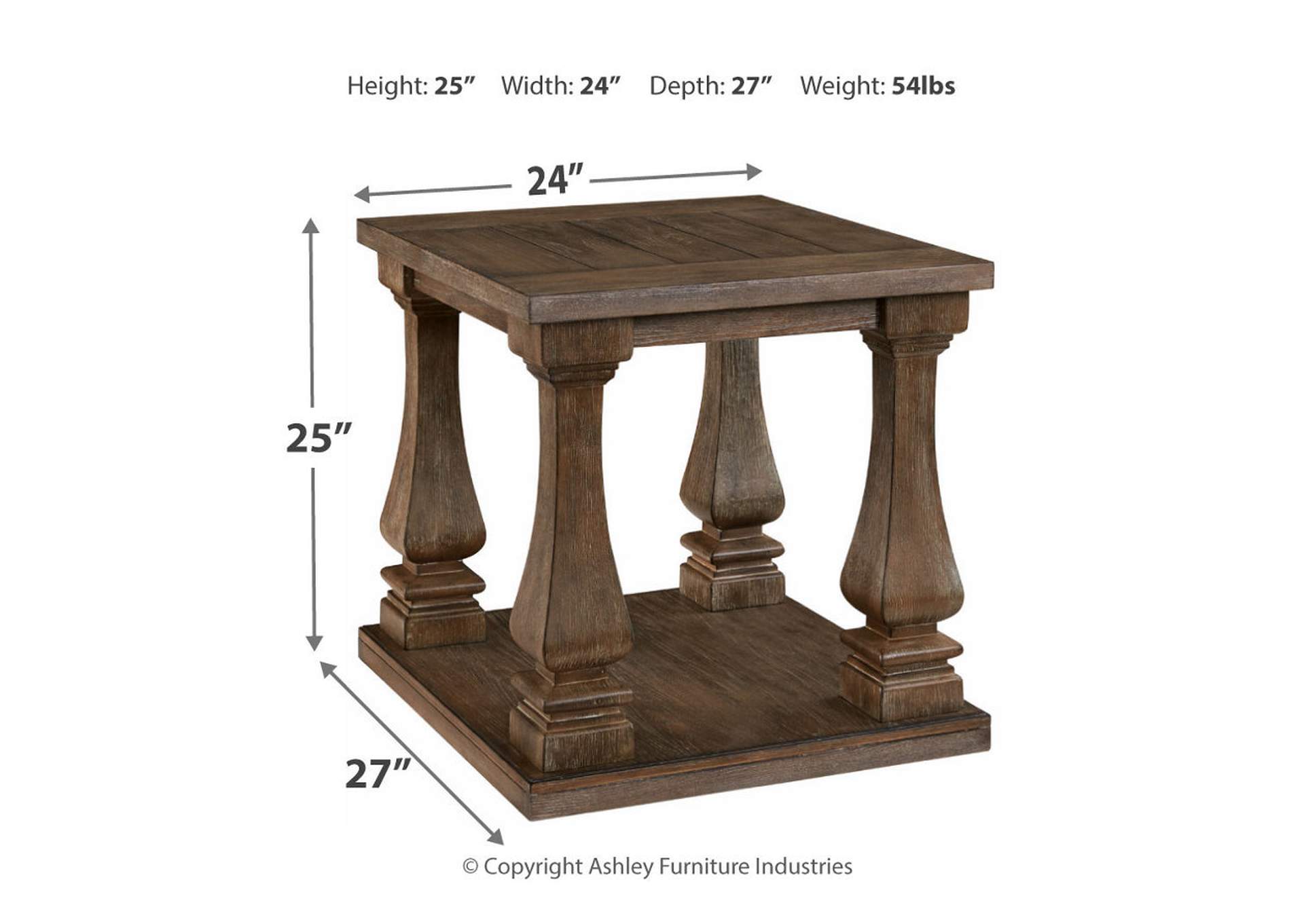 Johnelle End Table,Signature Design By Ashley
