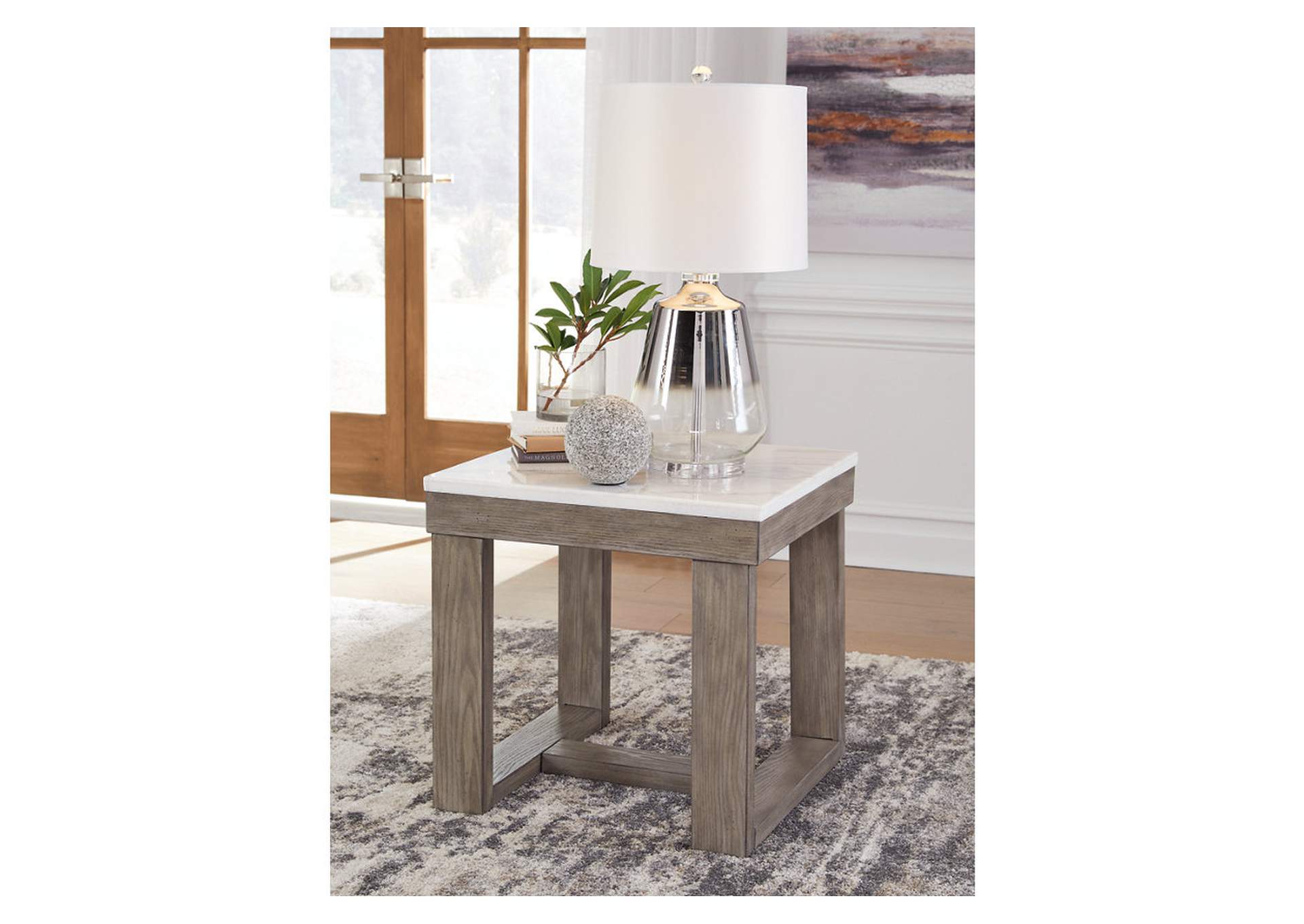 Loyaska End Table,Signature Design By Ashley