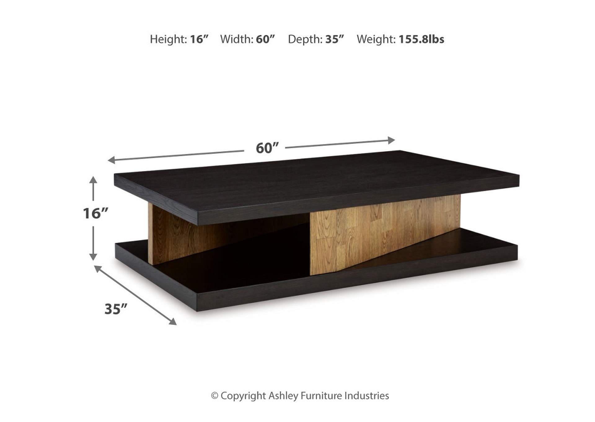 Kocomore Coffee Table,Signature Design By Ashley