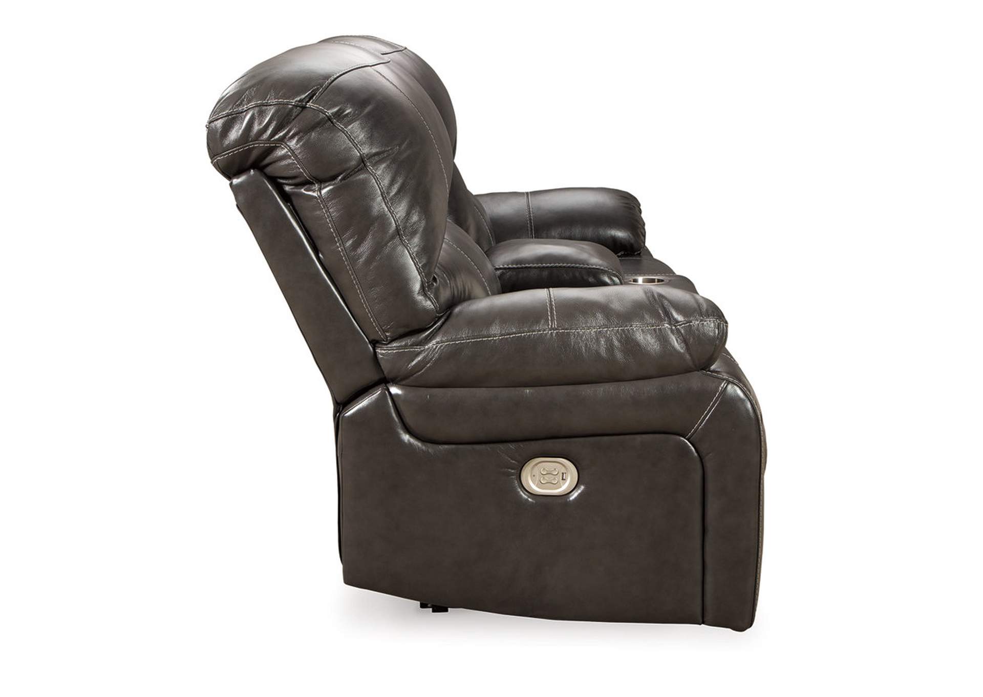 Hallstrung Power Reclining Loveseat with Console,Signature Design By Ashley
