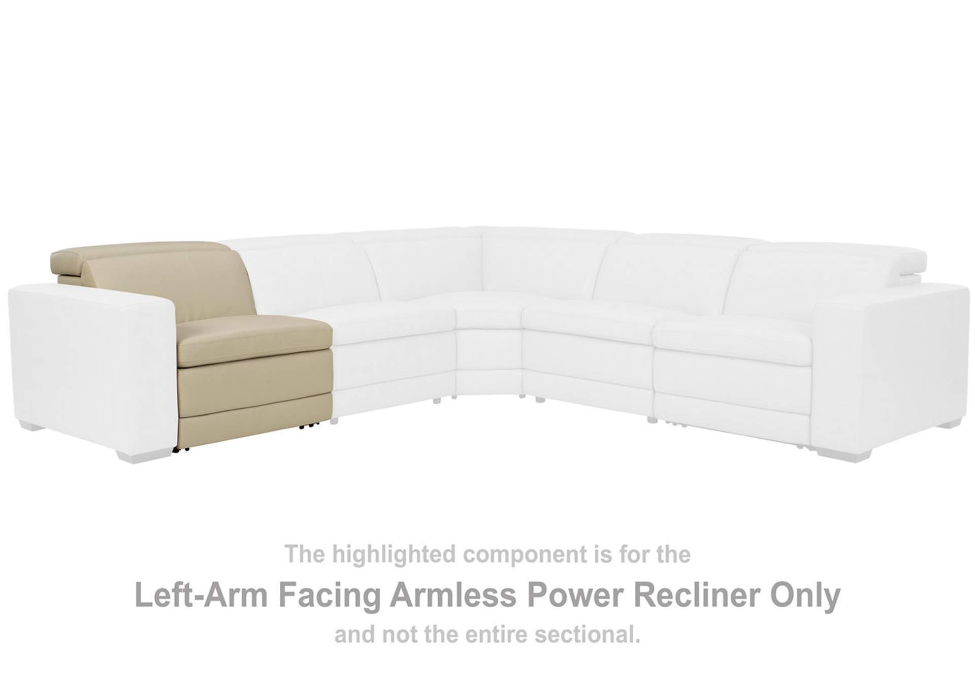 Texline 4-Piece Power Reclining Sectional,Signature Design By Ashley