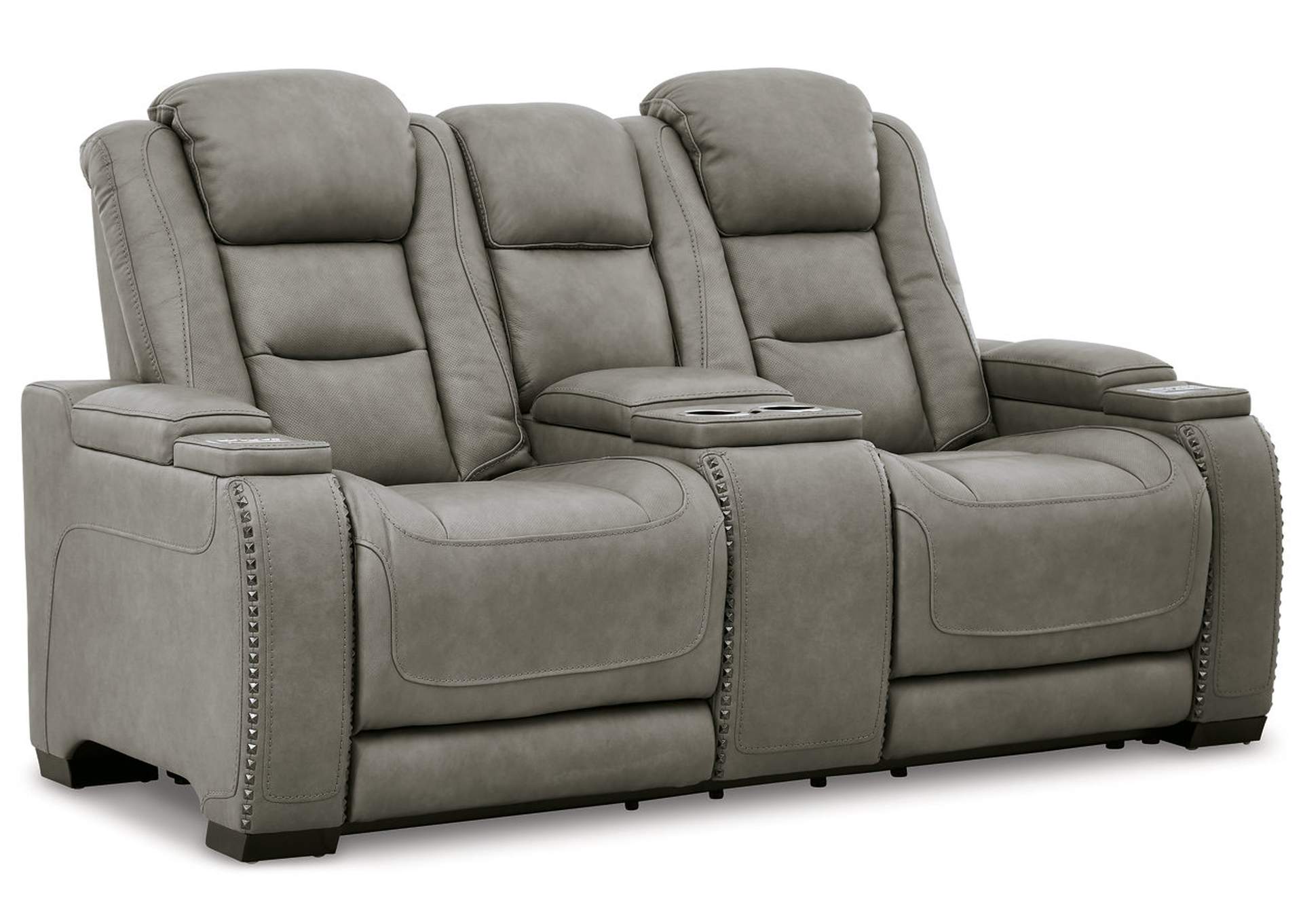 The Man-Den Sofa, Loveseat and Recliner,Signature Design By Ashley