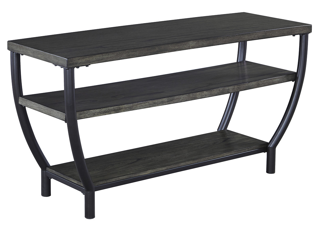 Champori Grayish Brown TV Stand,ABF Signature Design by Ashley