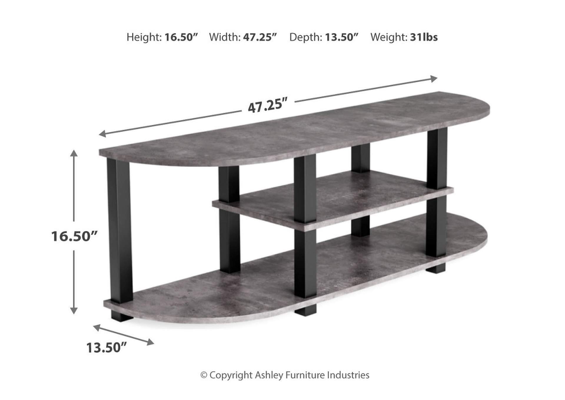 Jastyne TV Stand,Signature Design By Ashley