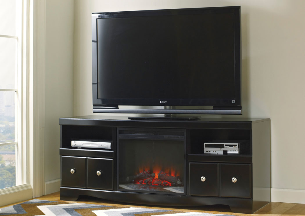 Shay Large TV Stand w/ LED Fireplace,ABF Signature Design by Ashley