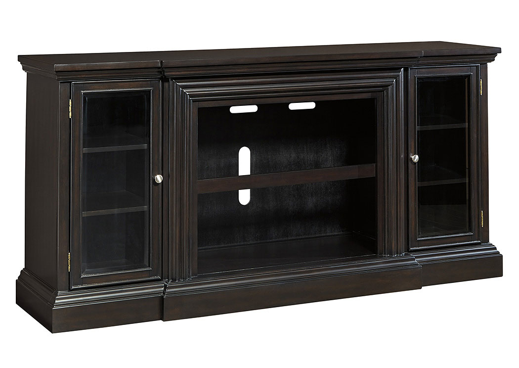 Carlyle Almost Black Extra Large TV Stand,ABF Signature Design by Ashley