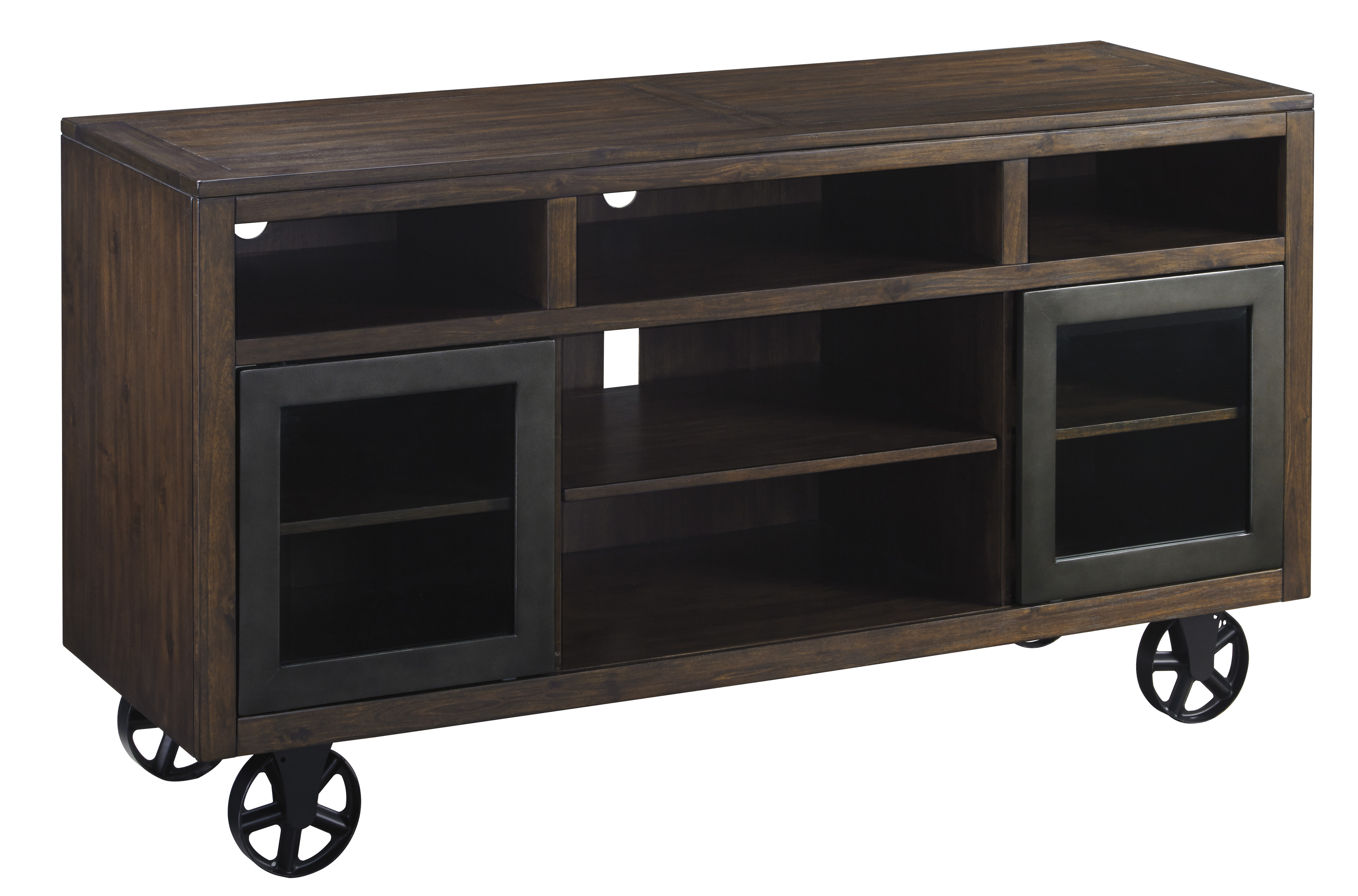 Barnallow Brown Large TV Stand,ABF Signature Design by Ashley