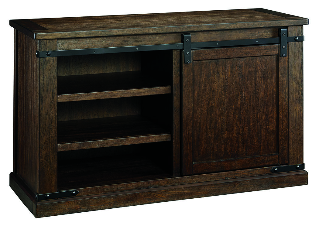 Budmore Rustic Brown Medium TV Stand,ABF Signature Design by Ashley