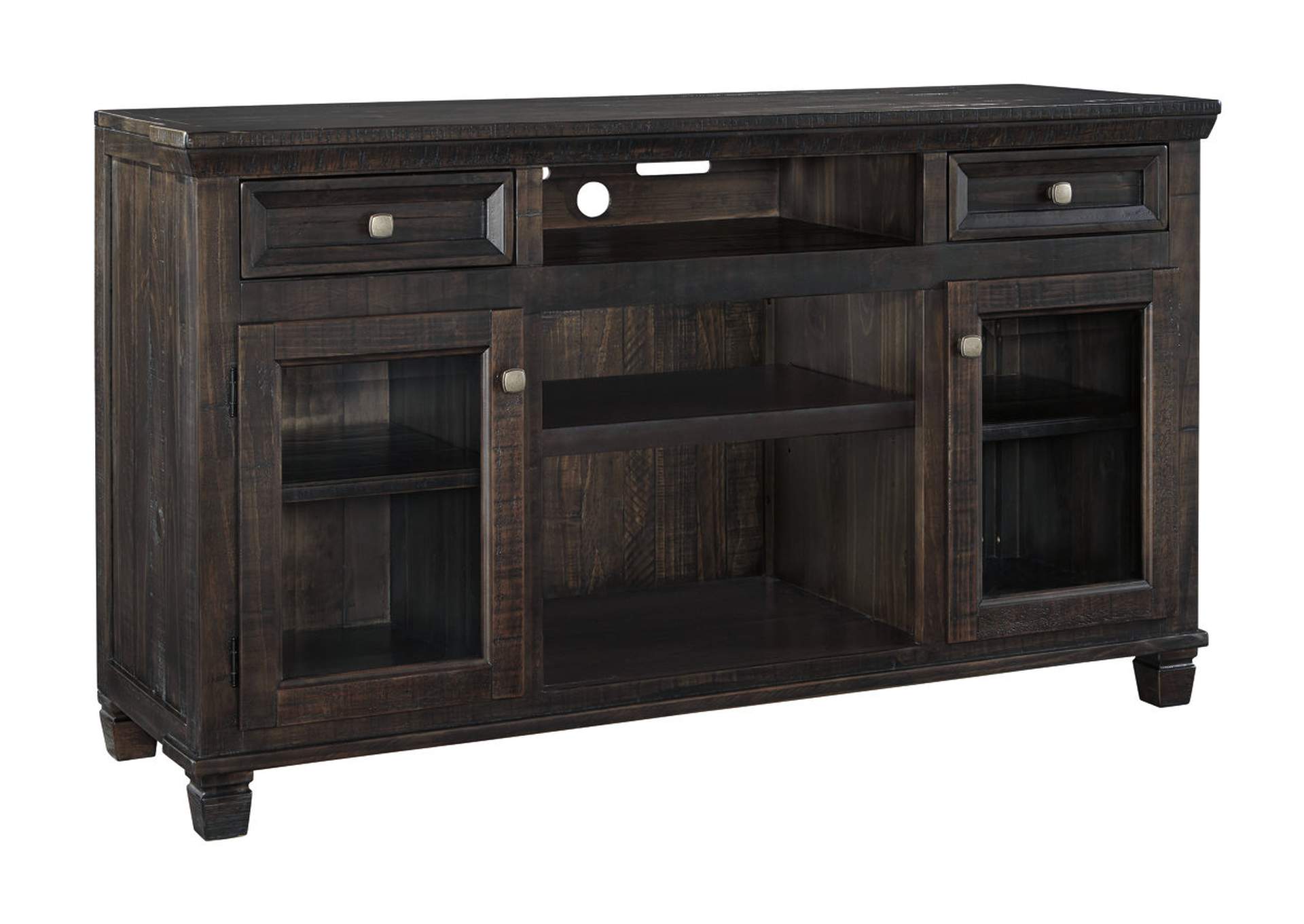 Townser Grayish Brown LG TV Stand,ABF Signature Design by Ashley