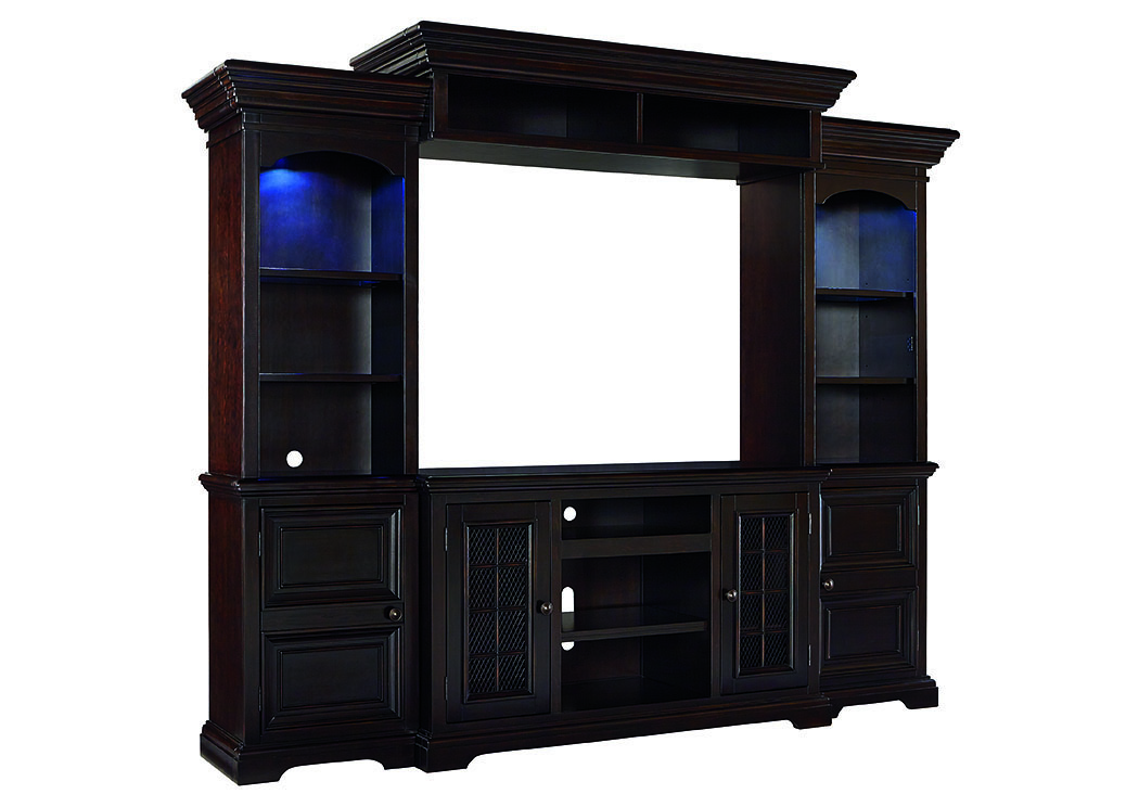 Willenburg Dark Brown Entertainment Center,ABF Signature Design by Ashley