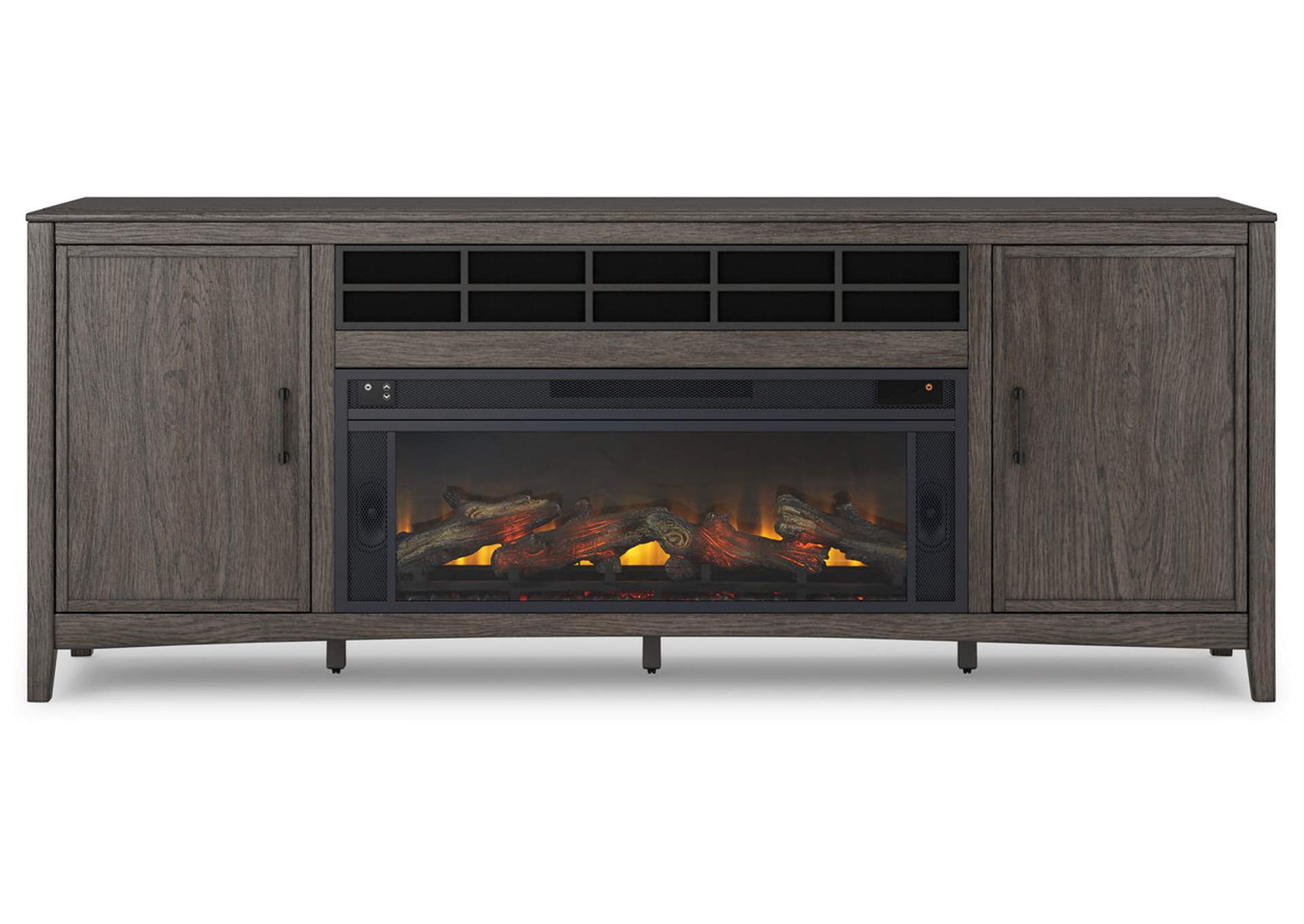 Montillan 84" TV Stand with Electric Fireplace,Signature Design By Ashley