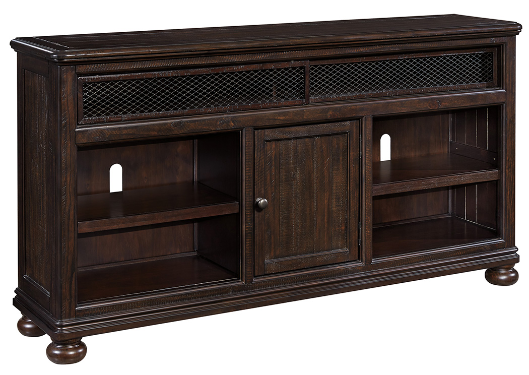 Gerlane Dark Brown Extra Large TV Stand,ABF Signature Design by Ashley