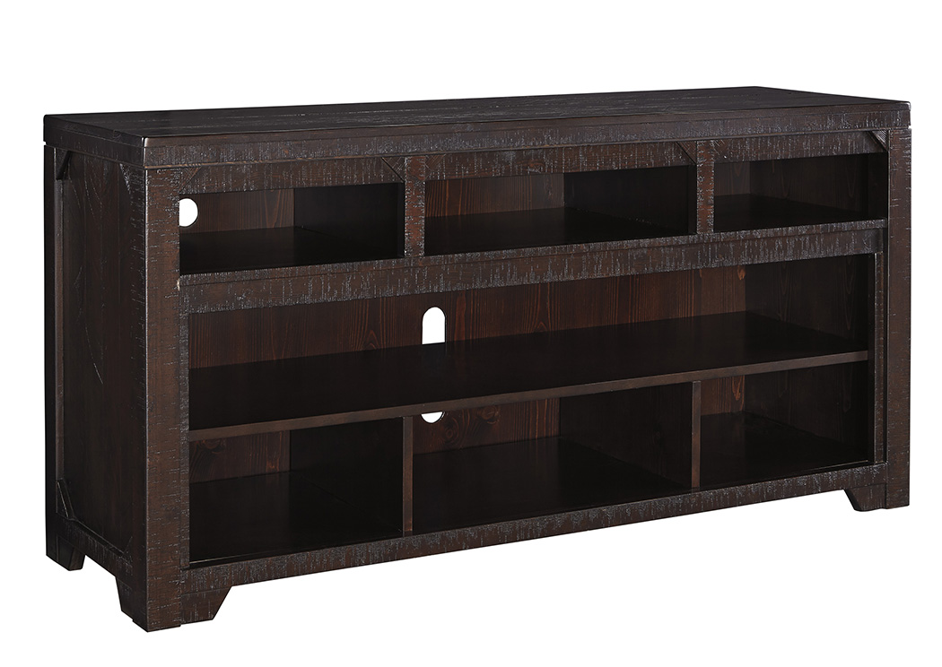 Rogness Dark Brown Large TV Stand,ABF Signature Design by Ashley