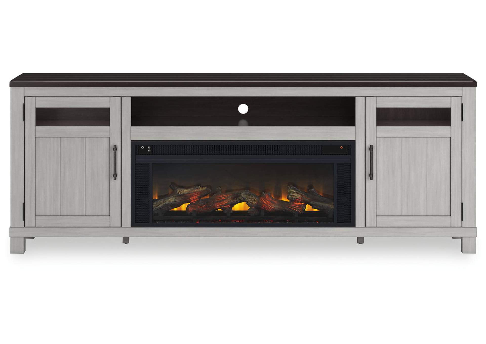 Darborn 88" TV Stand with Electric Fireplace,Signature Design By Ashley