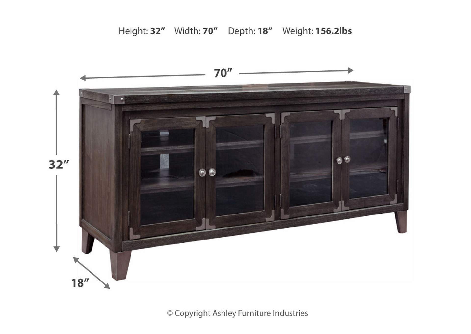 Todoe 70" TV Stand,Signature Design By Ashley