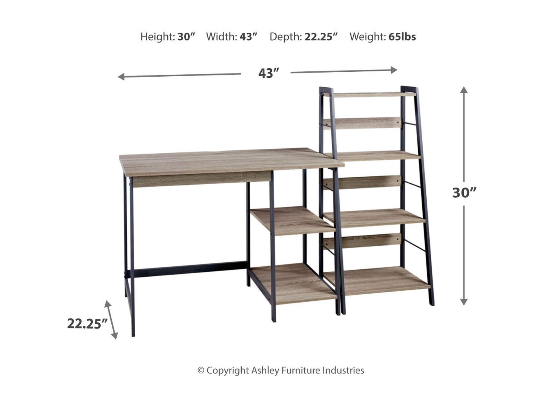 Soho Home Office Desk and Shelf,Direct To Consumer Express
