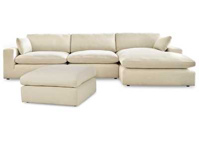 Elyza 3-Piece Sectional with Ottoman,Benchcraft