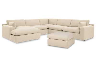 Image for Elyza 5-Piece Sectional with Ottoman