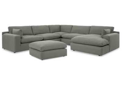 Image for Elyza 5-Piece Sectional with Ottoman