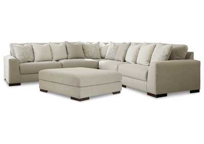 Lyndeboro 5-Piece Sectional with Ottoman,Ashley